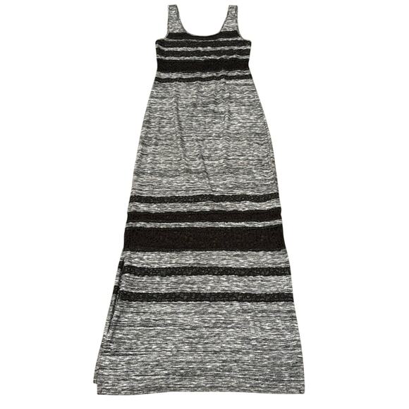 Free People Women's Hazy Days Maxi Dress Gray Black Size S - Picture 2 of 8